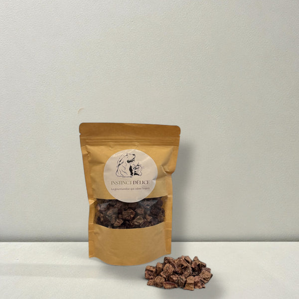 Dés de poumon de boeuf